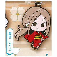 Natsume Yuujinchou Rubber Keychain [4.Reiko Natsume]