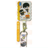 Haikyu!! x Sanrio Characters Smartphone Strap [2.Tobio Kageyama Bad Badtz-Maru]