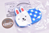 Usacolle Friends Rubber Mirror Mascot Part.2 [4.Check usagi]