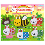 Usacolle Friends Rubber Mirror Mascot Part.2 [All 5 type set (Full Complete)]
