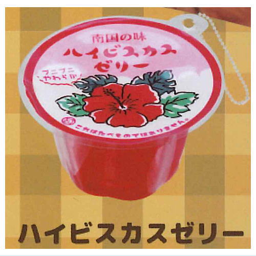 Punitto Retro Pudding & Jelly Mascot [5.Hibiscus Jelly]