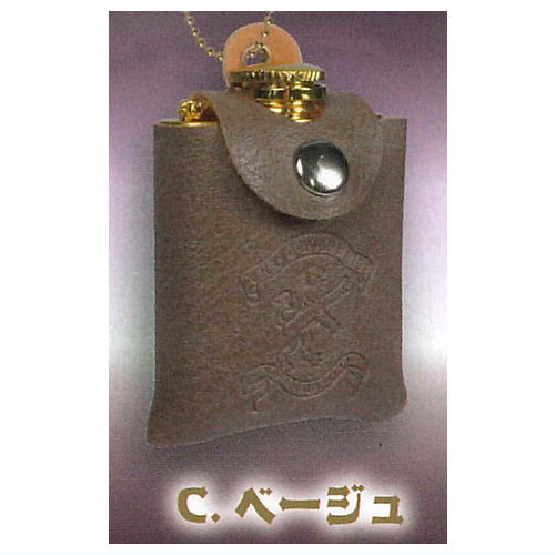 Die-cast Hip flask mascot with case Part.2 [3.Beige]