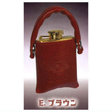 Die-cast Hip flask mascot with case Part.2 [5.Brown]