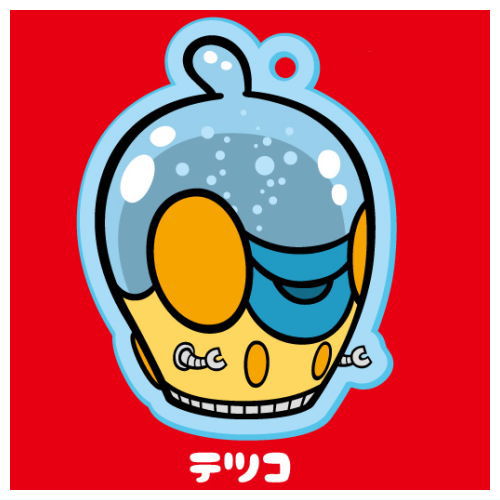 Super Milkchan Forever Rubber Mascot [6.Tetsuko]