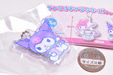 Sanrio Characters Tea Time Acrylic Keychain [2.Kuromi]