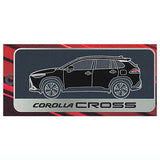 Toyota Car Metal Keychain Prat.2 [5.COROLLA CROSS]