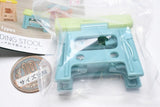 Miniature folding stool [3.GREEN x BLUE]