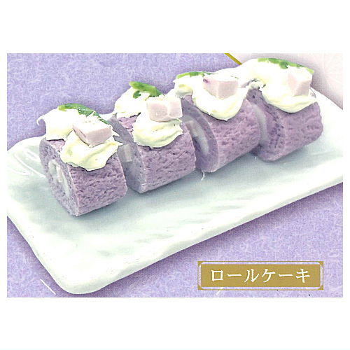 Japanese Food Collection Purple sweet potato sweets [2.Roll cake]