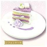 Japanese Food Collection Purple sweet potato sweets [4.Chiffon cake]
