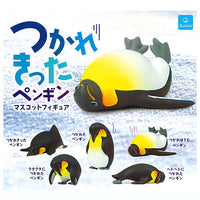 Tsukarekitta Penguin mascot figure [All 5 type set(Full Complete)]