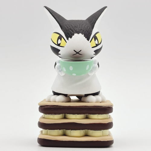 Dayan the Cat okashinaochakai mascot figure [2.Jitan]