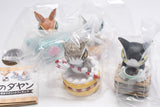 Dayan the Cat okashinaochakai mascot figure [All 4 type set(Full Complete)]