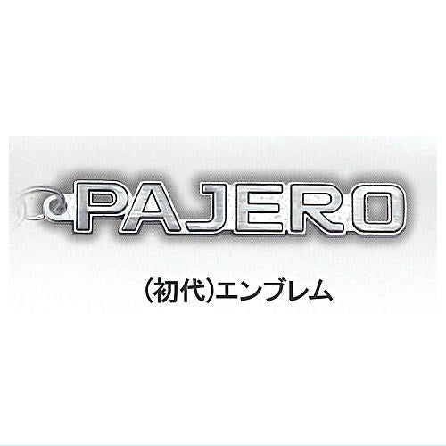 MITSUBISHI PAJERO Metal Keychain Collection [1.(1st generation) Emblem]