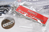 MITSUBISHI PAJERO Metal Keychain Collection [4.Evolution PR Logo]