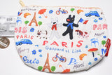 Gaspard and Lisa BIG Kinchaku & Pouch Collection [4.Gusseted Pouch (Beige)]
