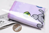 PINGU Pouch Collection [5.Flat pouch (purple)]