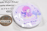 Pichi Pichi Pitch x Sanrio Characters Capsule Mirror [4.Caren x Kuromi]