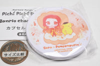 Pichi Pichi Pitch x Sanrio Characters Capsule Mirror [7.Sara x Pompompurin]