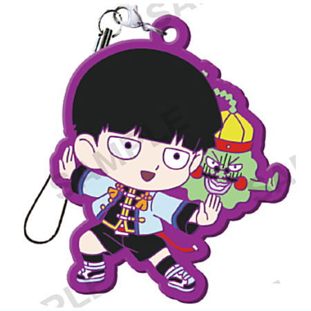 Mob Psycho 100 III Capsule Rubber Strap China ver. [1.Shigeo Kageyama & Dimple]