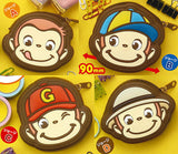 Curious George Silicone Face Case [All 4 type set(Full Complete)]