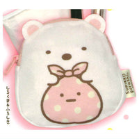 Sumikkogurashi Backpack Pouch with Ears minikkotoissho [1.Shirokuma & Furoshiki]