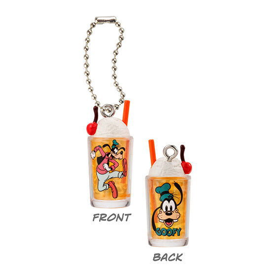 Disney Character Retro Glass Miniature Charms [1.Goofy]