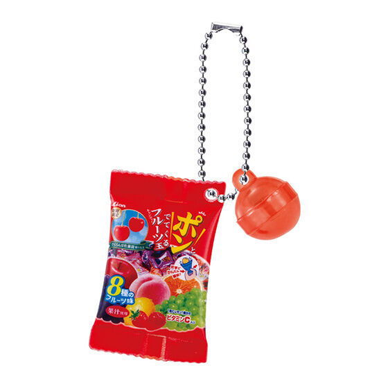 Lion Confectionery Shakashaka Charm [4.Pontodetekuru Fruit Ball]