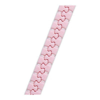 YKK zipper bracelet [1.PINK]