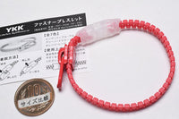 YKK zipper bracelet [7.RED]