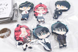 Raise wa Tanin ga Ii Rubber Keychain [All 6 type set(Full Complete)]