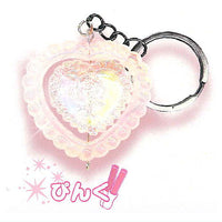 Oshikatsu Kurukuru Heart Keychain [4.Pink]