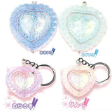 Oshikatsu Kurukuru Heart Keychain [All 4 type set(Full Complete)]