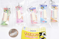 Cheese snack miniature charm [All 5 type set(Full Complete)]