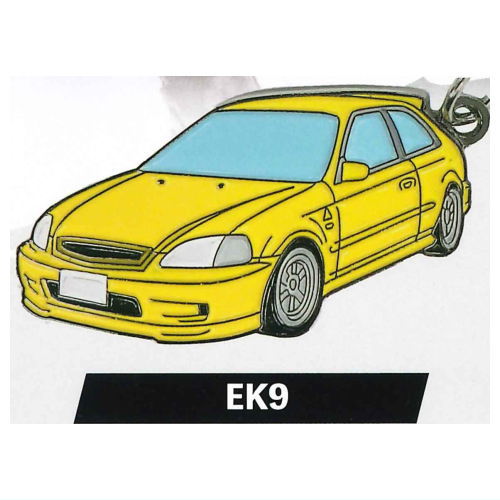 Initial D Metal Keychain Part.3 [3.EK9]