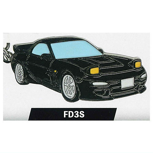 Initial D Metal Keychain Part.3 [5.FD3S]