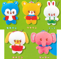 Ochame Friends Ochame Nakama Mini Plush Toy vol.2 [All 5 type set(Full Complete)]