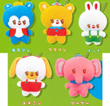 Ochame Friends Ochame Nakama Mini Plush Toy vol.2 [All 5 type set(Full Complete)]