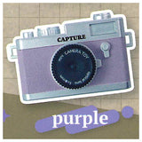 Retro Camera Pendant Mascot [1.purple]