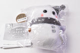 Yurameki gradation Happy snowman stuffed animal Lucky color of winter [5.Adult black]