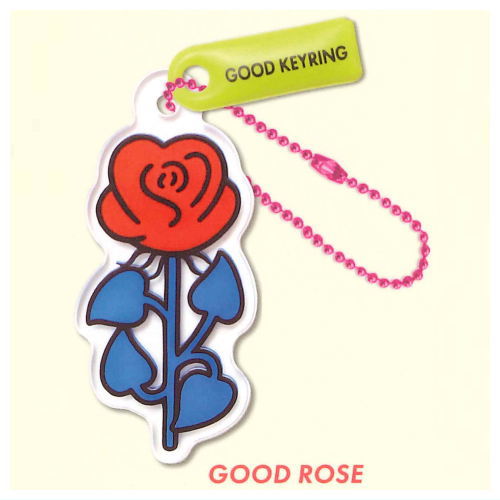 taro x Fusee acrylic key ring [4.GOOD ROSE]