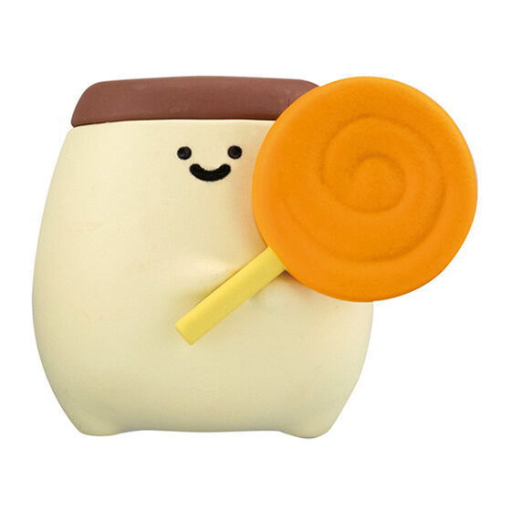 Obungutoissho Mascot Figure Collection Okkina peroperocandy nanodesu [3.Pudding (nikkori)]