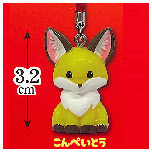 Chokonto Kitsune Netsuke Mascot [1.Konpeito]