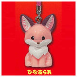 Chokonto Kitsune Netsuke Mascot [3.Hinaarare]