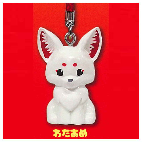 Chokonto Kitsune Netsuke Mascot [4.Wataame]