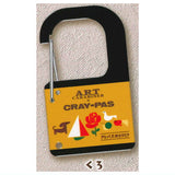 Sakura Crepas Acrylic Carabiner [7.Black]