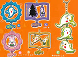 Keiko Sena Megane usagi YuraYura Keychain [All 5 type set(Full Complete)]