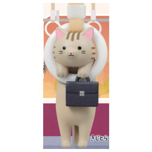 Tsukin cat mascot ball chain Part.2 [6.Kijitora]