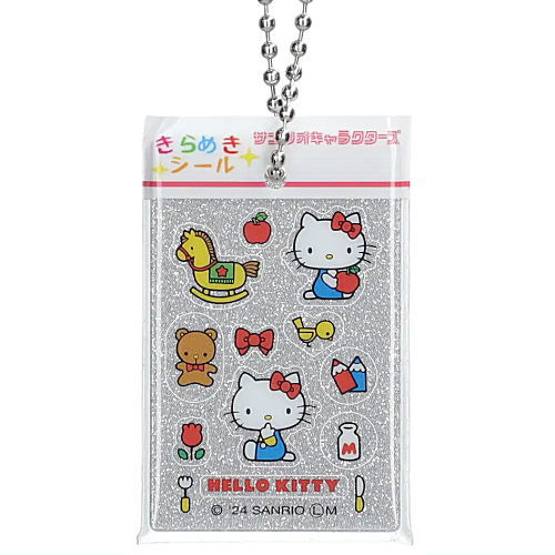 Sanrio Characters Kirameki Sticker style Charm [1.Hello Kitty]