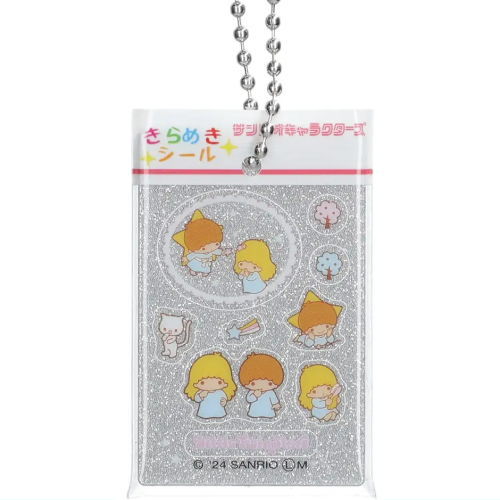Sanrio Characters Kirameki Sticker style Charm [4.Little Twin Stars]