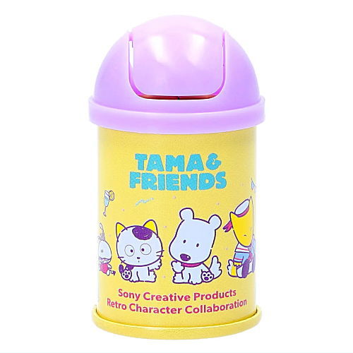 Tama and Friends minimini Retro Trash Can [3.Baikin-kun]
